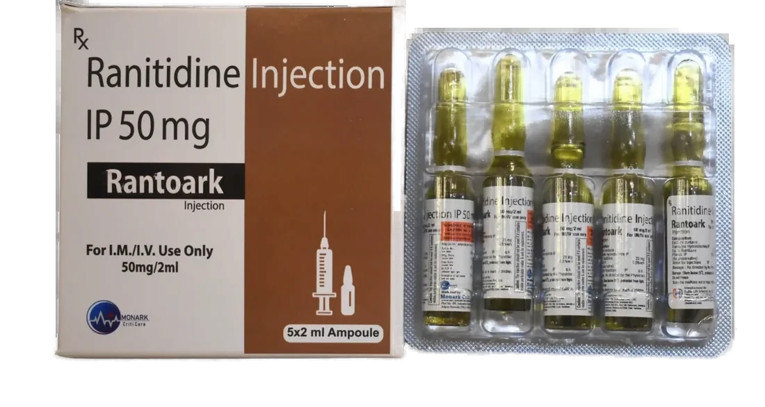 Rantoark inj, Rantidine 50mg INJ